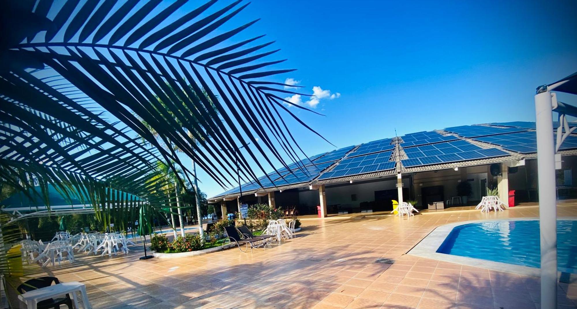 Enseada Nautico Residence De Paula Caldas Novas Ngoại thất bức ảnh